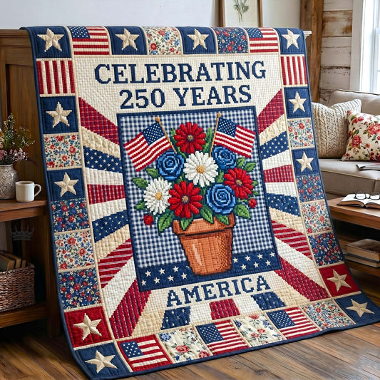 Heritage Patch Quilted Blanket GFTOTP18896