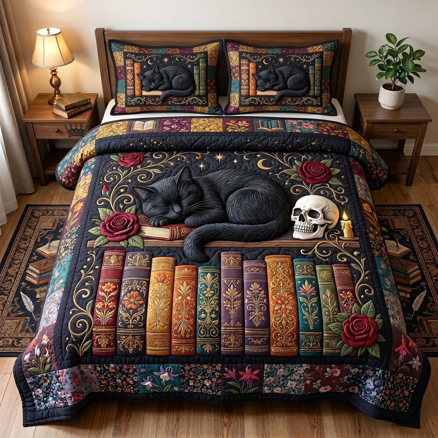 Reading Nook 3-Piece Quilted Bedding Set GFTOTP18898