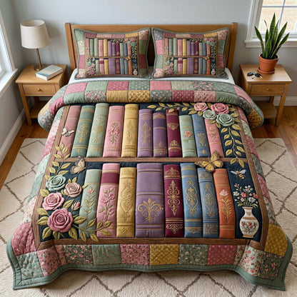 Reading Nook 3-Piece Quilted Bedding Set GFTOTP18900
