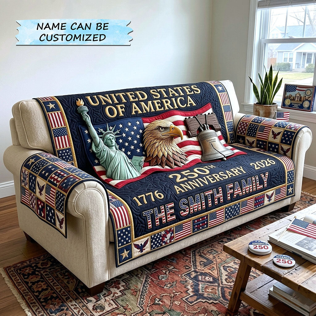 Liberty Legacy Quilted Sofa Cover QTCUZ GFTOTP18910