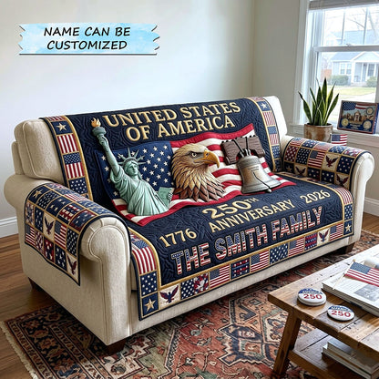 Liberty Legacy Quilted Sofa Cover QTCUZ GFTOTP18910