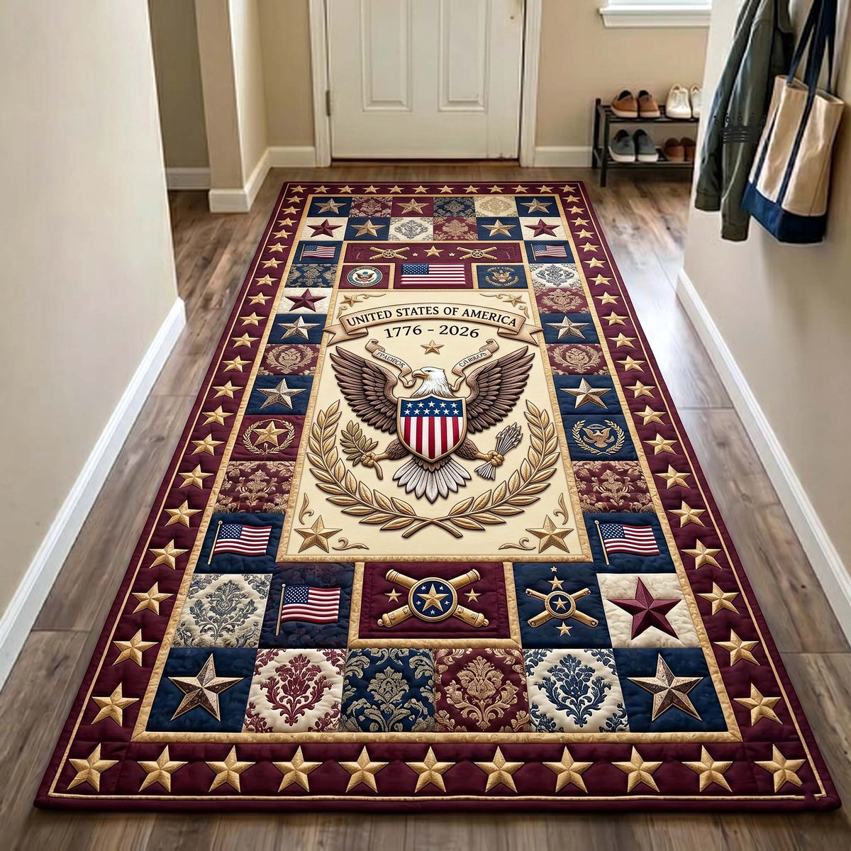 Heritage Patch Runner Rug GFTOTP18957