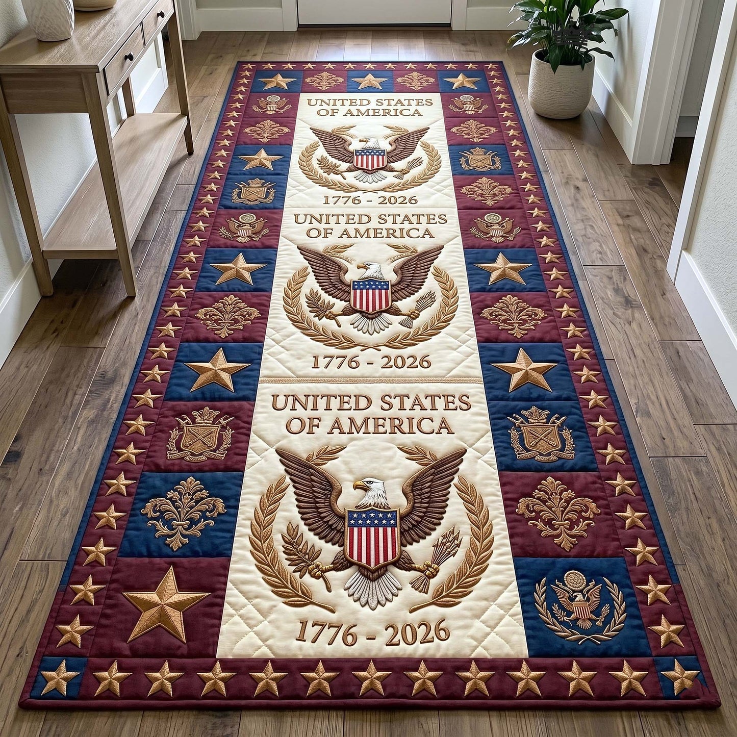 Heritage Patch Runner Rug GFTOTP18958