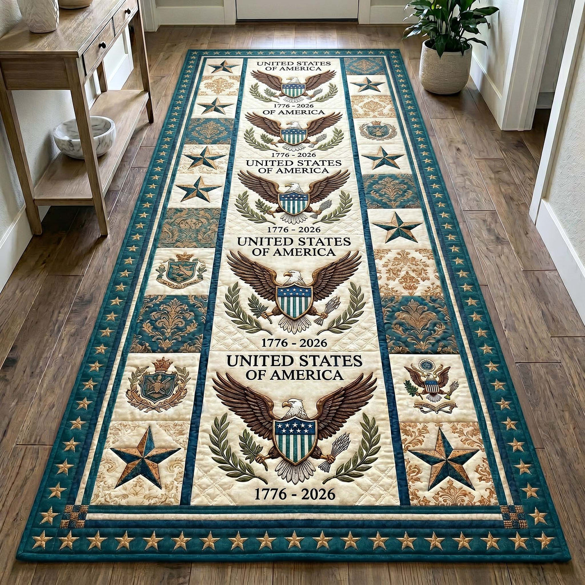 Heritage Patch Runner Rug GFTOTP18959
