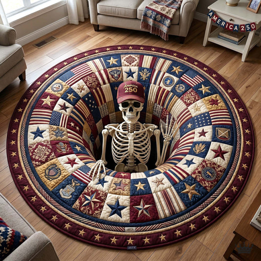 Patriotic Legacy Quilted Round Mat GFTOTP18962