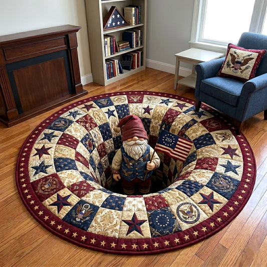 Patriotic Legacy Quilted Round Mat GFTOTP18964