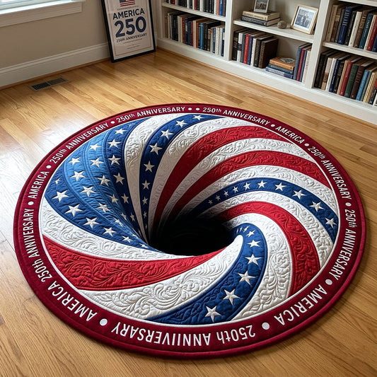 Patriotic Legacy Quilted Round Mat GFTOTP18966