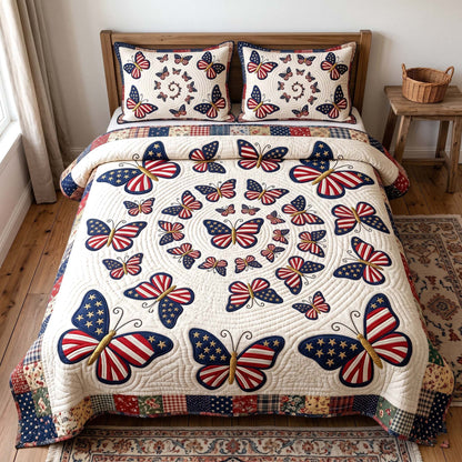 Liberty Garden 3-Piece Quilted Bedding Set GFTOTP19015