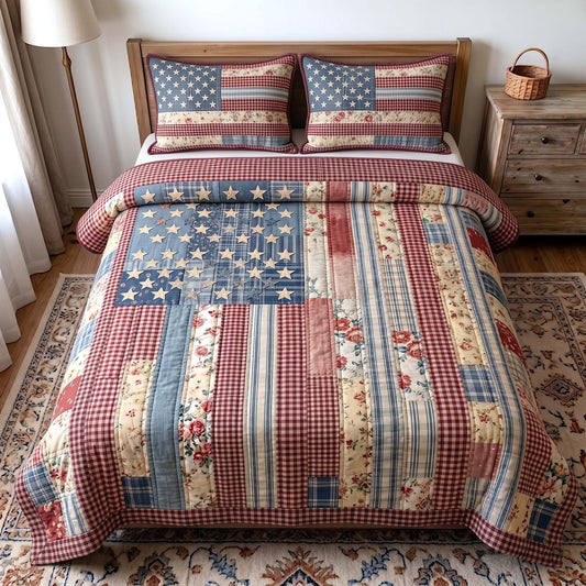 Liberty Legacy 3-Piece Quilted Bedding Set GFTOTP19018