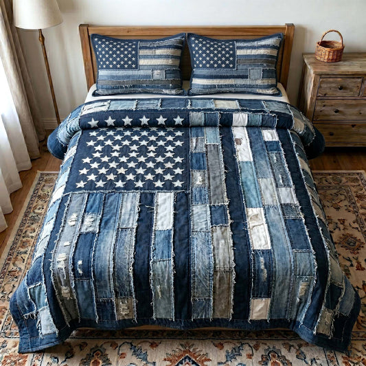 Liberty Legacy 3-Piece Quilted Bedding Set GFTOTP19021