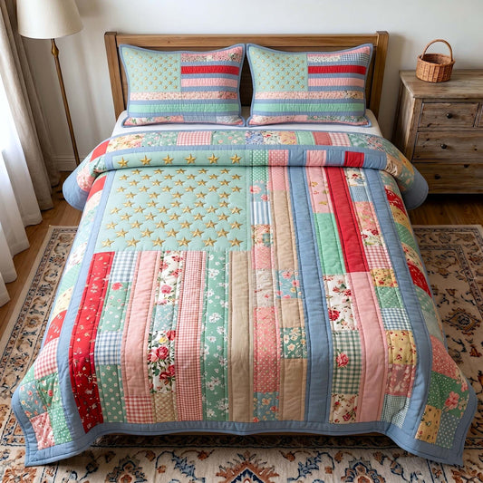 Liberty Legacy 3-Piece Quilted Bedding Set GFTOTP19022