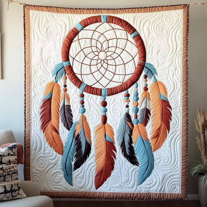 Southwest Spiritual Dreamcatcher Quilted Blanket GFTOTP1905