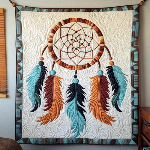 Southwest Spiritual Dreamcatcher Quilted Blanket GFTOTP1906