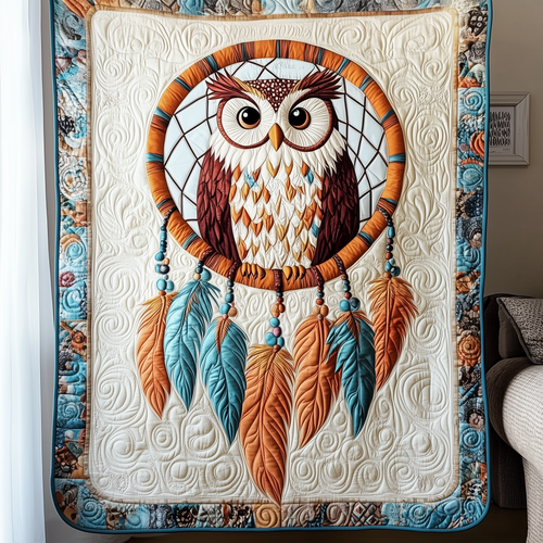 Southwest Spiritual Dreamcatcher Quilted Blanket GFTOTP1908