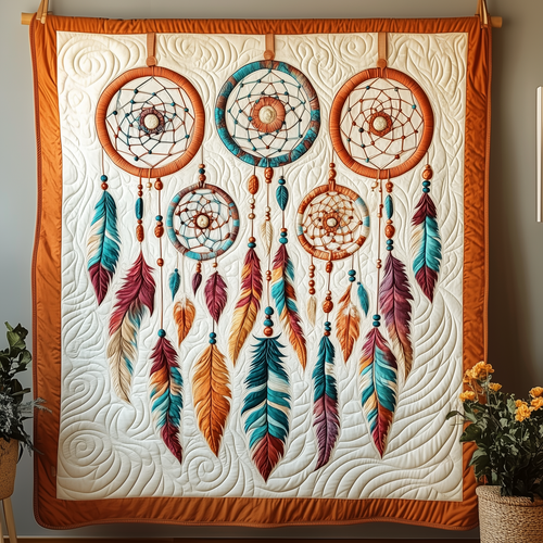 Southwest Spiritual Dreamcatcher Quilted Blanket GFTOTP1910