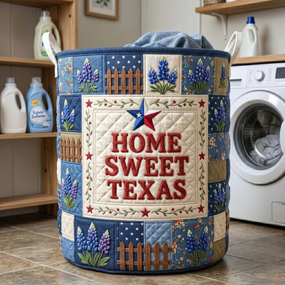 Texas Pride Quilted Laundry Basket GFTOTP19128