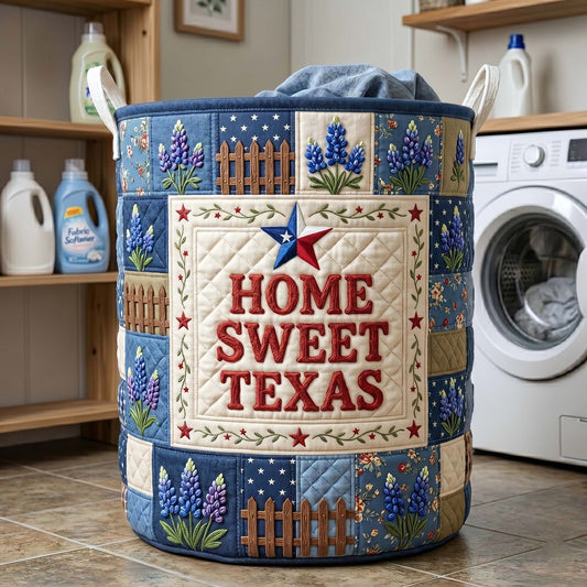 Texas Pride Quilted Laundry Basket GFTOTP19128