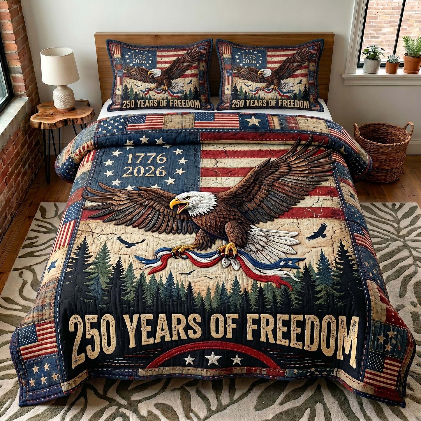 Liberty Legacy 3-Piece Quilted Bedding Set GFTOTP19260