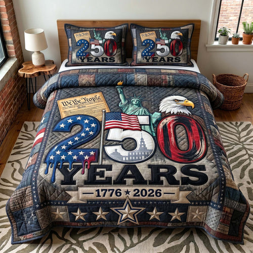 Liberty Legacy 3-Piece Quilted Bedding Set GFTOTP19261