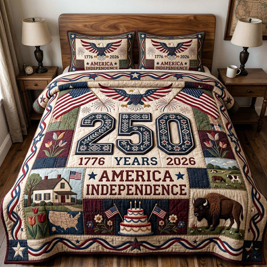 Liberty Legacy 3-Piece Quilted Bedding Set GFTOTP19263