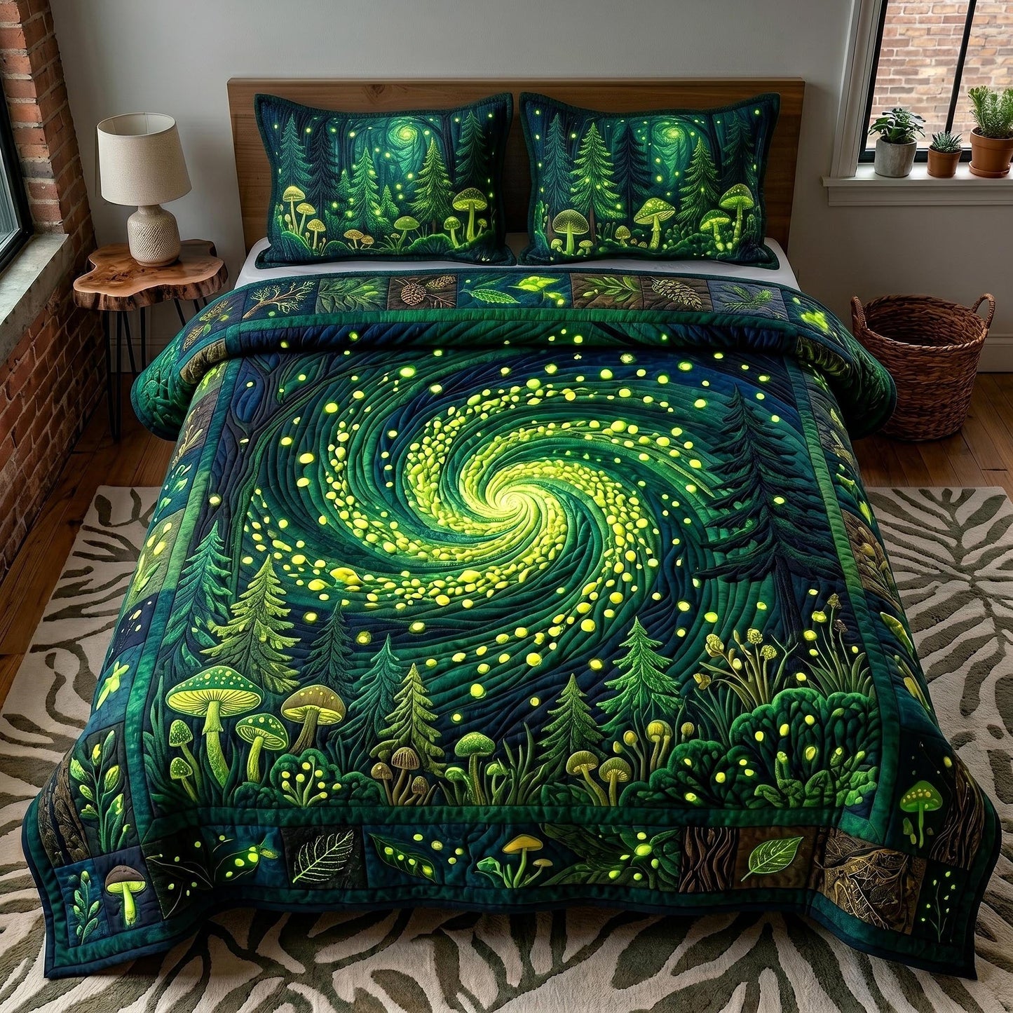 Whispering Pines 3-Piece Quilted Bedding Set GFTOTP19269