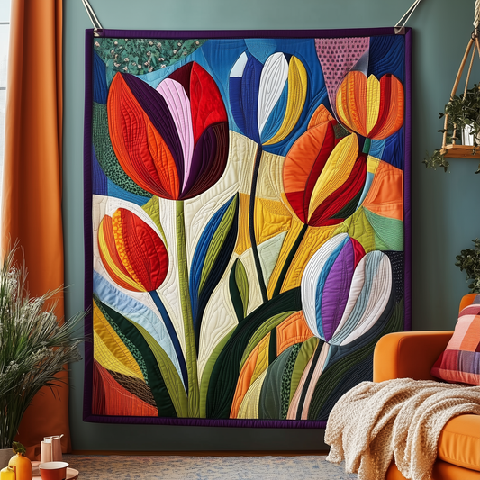 Tulip Serenity Quilted Blanket GFTOTP1933
