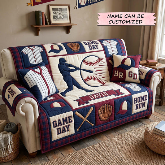 Game Day Quilted Sofa Cover QTCUZ GFTOTP19340