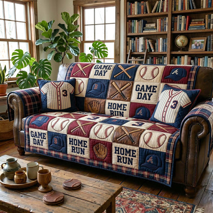 Game Day Quilted Sofa Cover GFTOTP19342