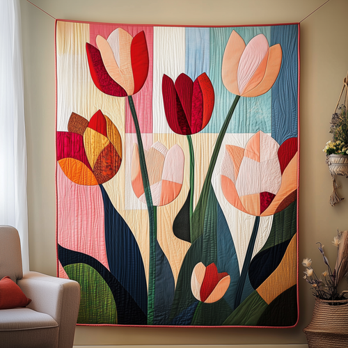 Tulip Serenity Quilted Blanket GFTOTP1934