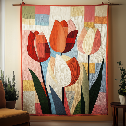 Tulip Serenity Quilted Blanket GFTOTP1935