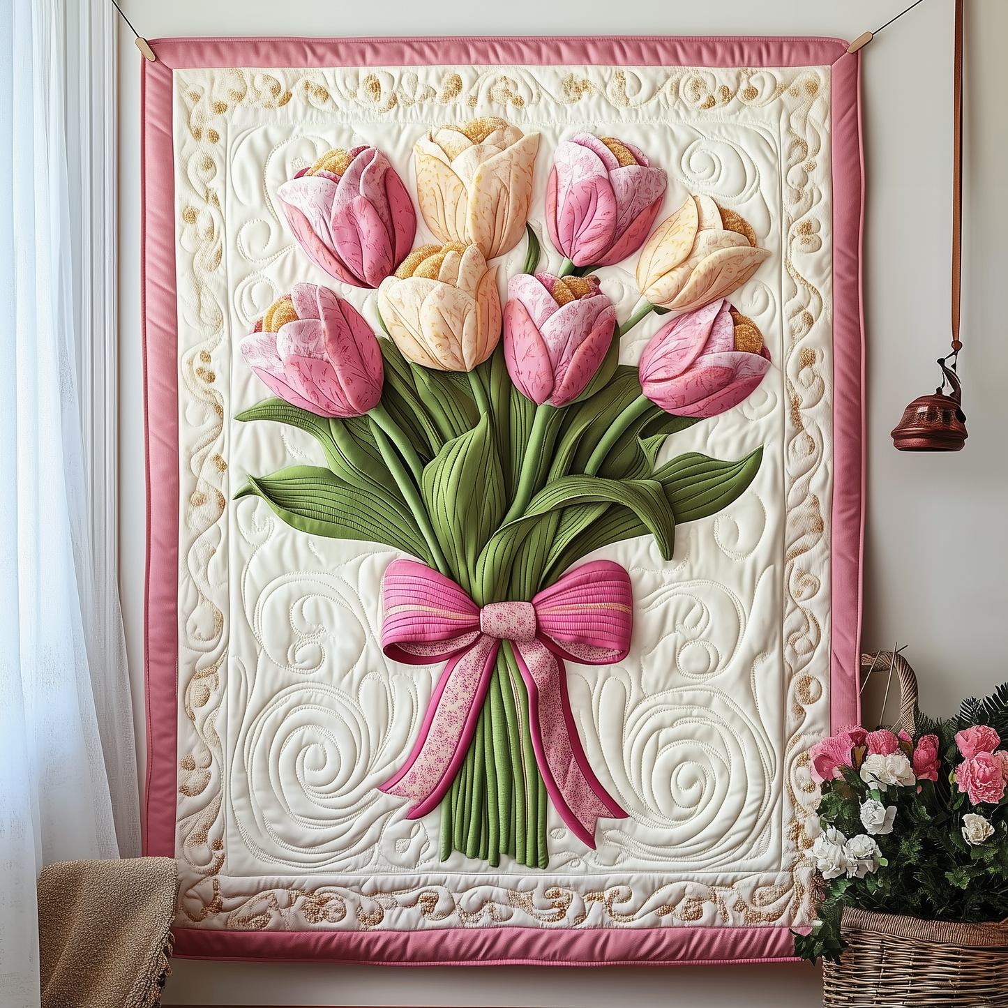 Tulip Serenity Quilted Blanket GFTOTP1939