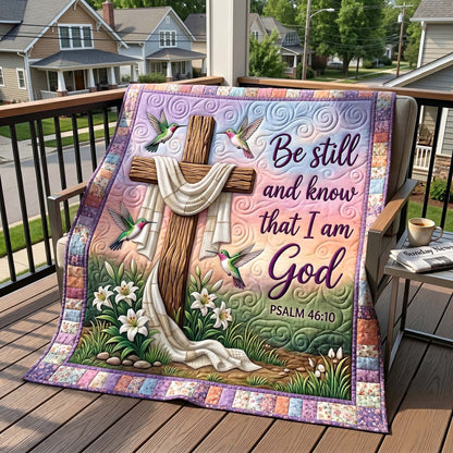 Blessed Blooms Quilted Blanket GFTOTP19432
