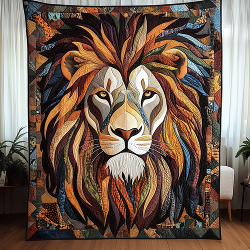 Lion Quilted Blanket GFTOTP194