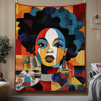 Melanin Haven Quilted Blanket GFTOTP1952