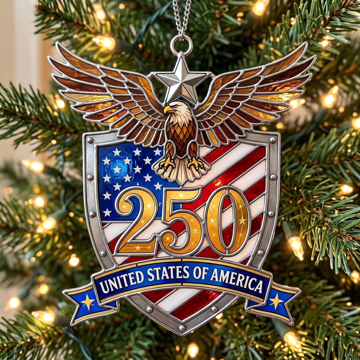 American Heritage Mica Ornament GFTOTP19533