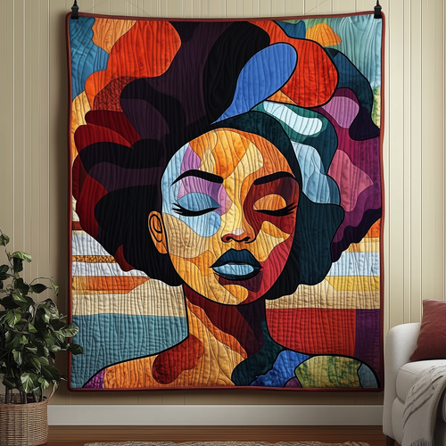 Melanin Haven Quilted Blanket GFTOTP1954