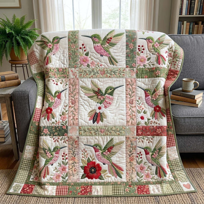 Humming Grace Quilted Blanket GFTOTP19684