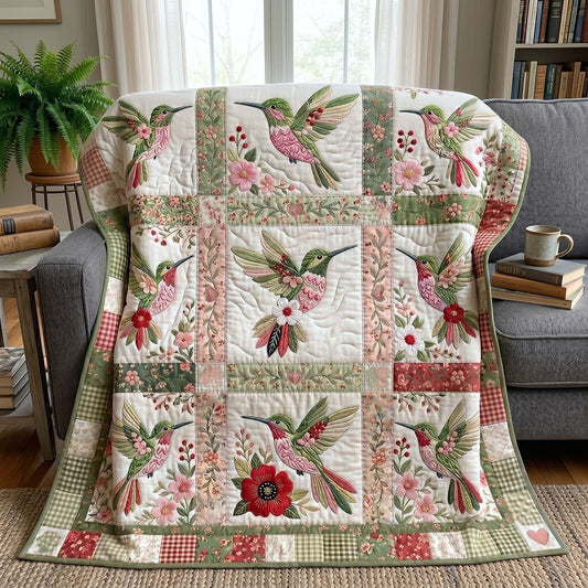 Humming Grace Quilted Blanket GFTOTP19684
