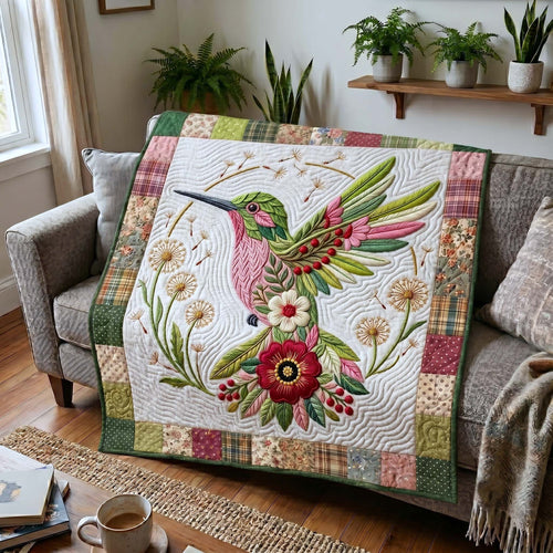 Humming Grace Quilted Blanket GFTOTP19685