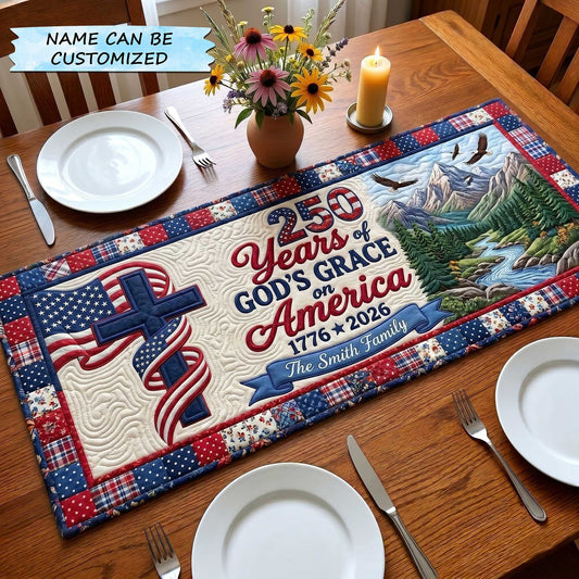 Liberty Legacy Quilted Table Runner QTCUZ GFTOTP19752