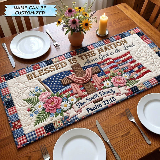 Liberty Legacy Quilted Table Runner QTCUZ GFTOTP19753