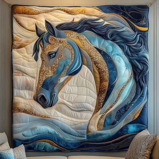 Charming Horse Quilted Blanket GFTOTP1981