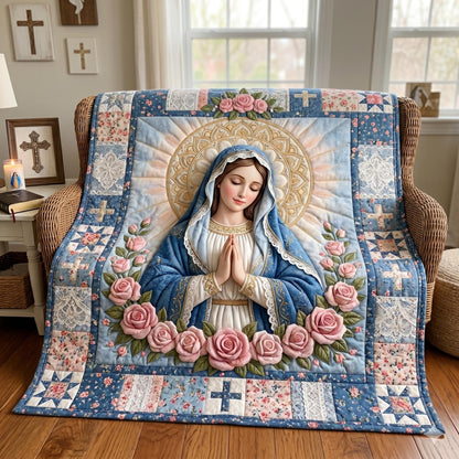 Holy Mary Quilted Blanket GFTOTP19912
