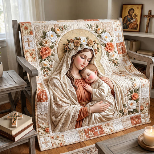 Holy Mary Quilted Blanket GFTOTP19913