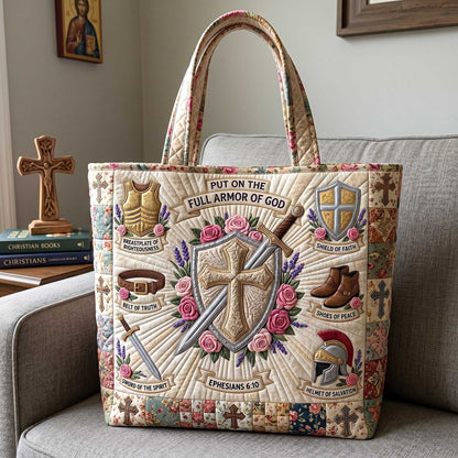 Full Armor Of God Quilted Tote Bag GFTOTP20010