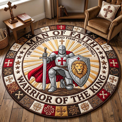 Full Armor Of God Quilted Round Mat GFTOTP20031