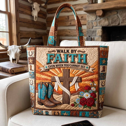 Western Grace Quilted Tote Bag GFTOTP20061