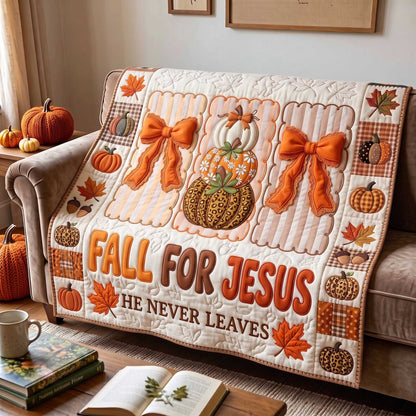 Fall For Jesus Quilted Blanket GFTOTP20113