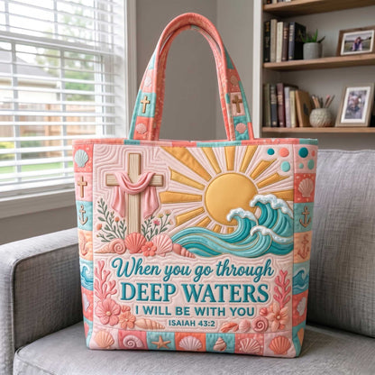 Ocean Grace Quilted Tote Bag GFTOTP20134