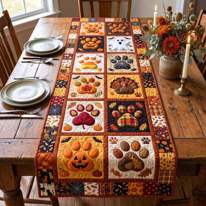 Harvest Paws Quilted Table Runner GFTOTP20154